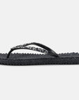Slippers met glitter CHEERFUL03G - 660 Dark Indigo | Dark Indigo | Flip Flop | Ilse Jacobsen