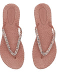 Slippers met glitter CHEERFUL03G - 900 Misty Rose | Misty Rose | Flip Flop | Ilse Jacobsen