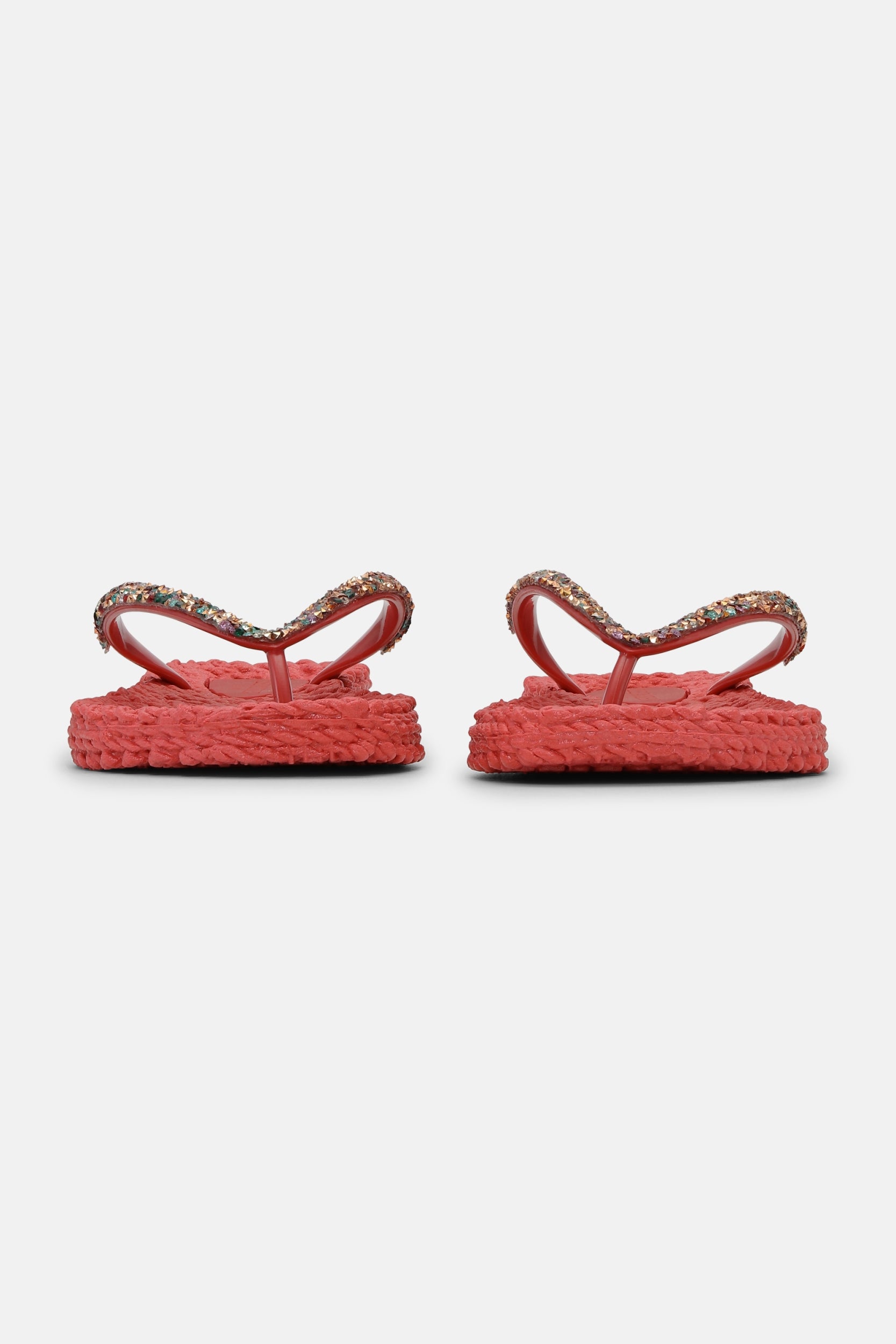 Slippers met multi kleur strass steen CHEERFUL03M | Baked Apple | Shoes | Ilse Jacobsen
