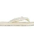 Slippers met satijnen band CHEERFUL06 - 114 Winter White | Winter White | Flip Flop | Ilse Jacobsen