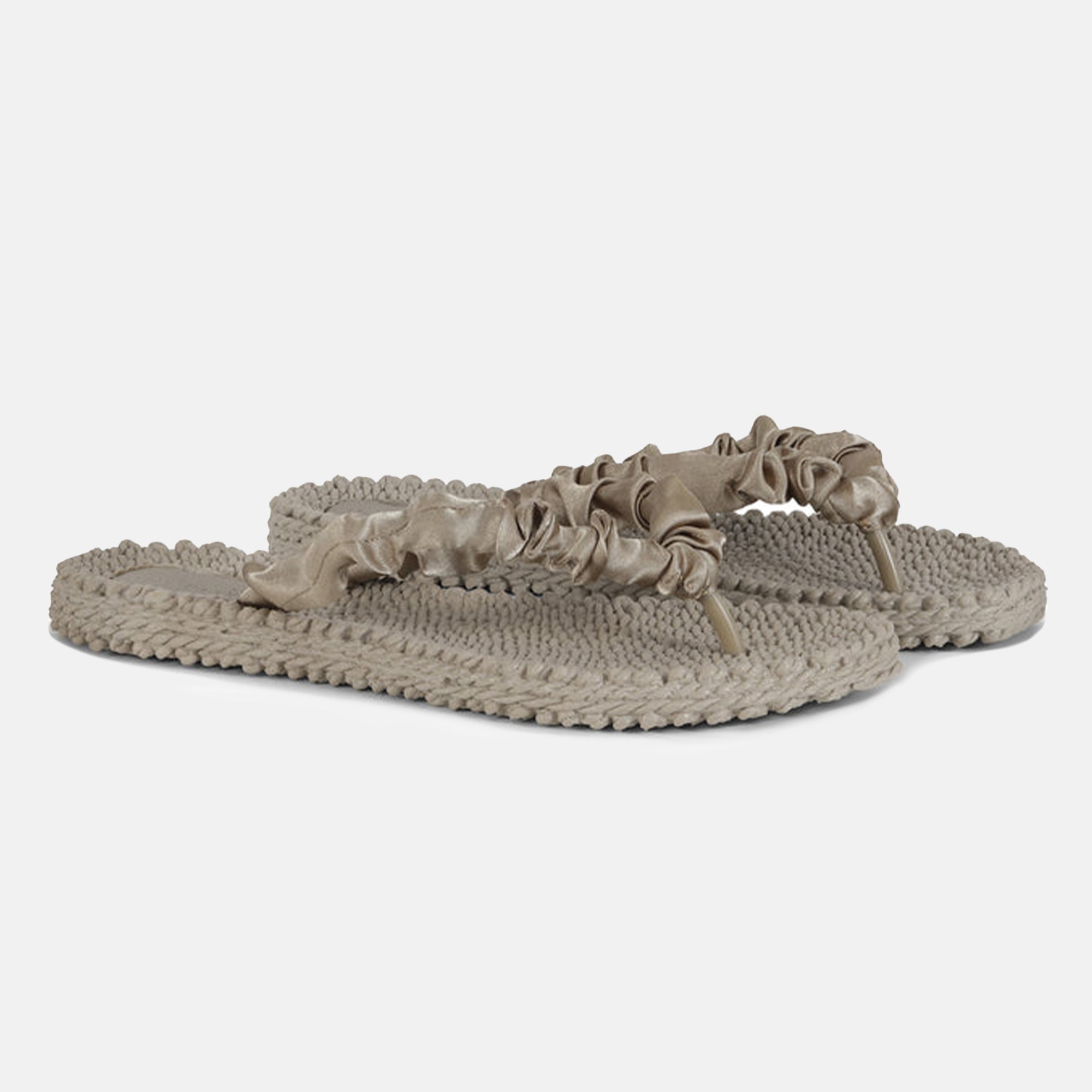 Slippers met satijnen band CHEERFUL06 | Incense | Flip Flop | Ilse Jacobsen