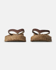 Slippers met lichte plateauzool CHEERFUL13 - 248 Mocca | Mocca | Flip Flop | Ilse Jacobsen