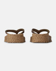 Slippers met lichte plateauzool CHEERFUL13 - 248 Mocca | Mocca | Flip Flop | Ilse Jacobsen