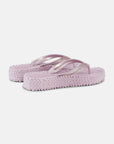 Slippers met lichte plateauzool CHEERFUL13 - 546 Mauv Shadows | Mauv Shadows | Flip Flop | Ilse Jacobsen
