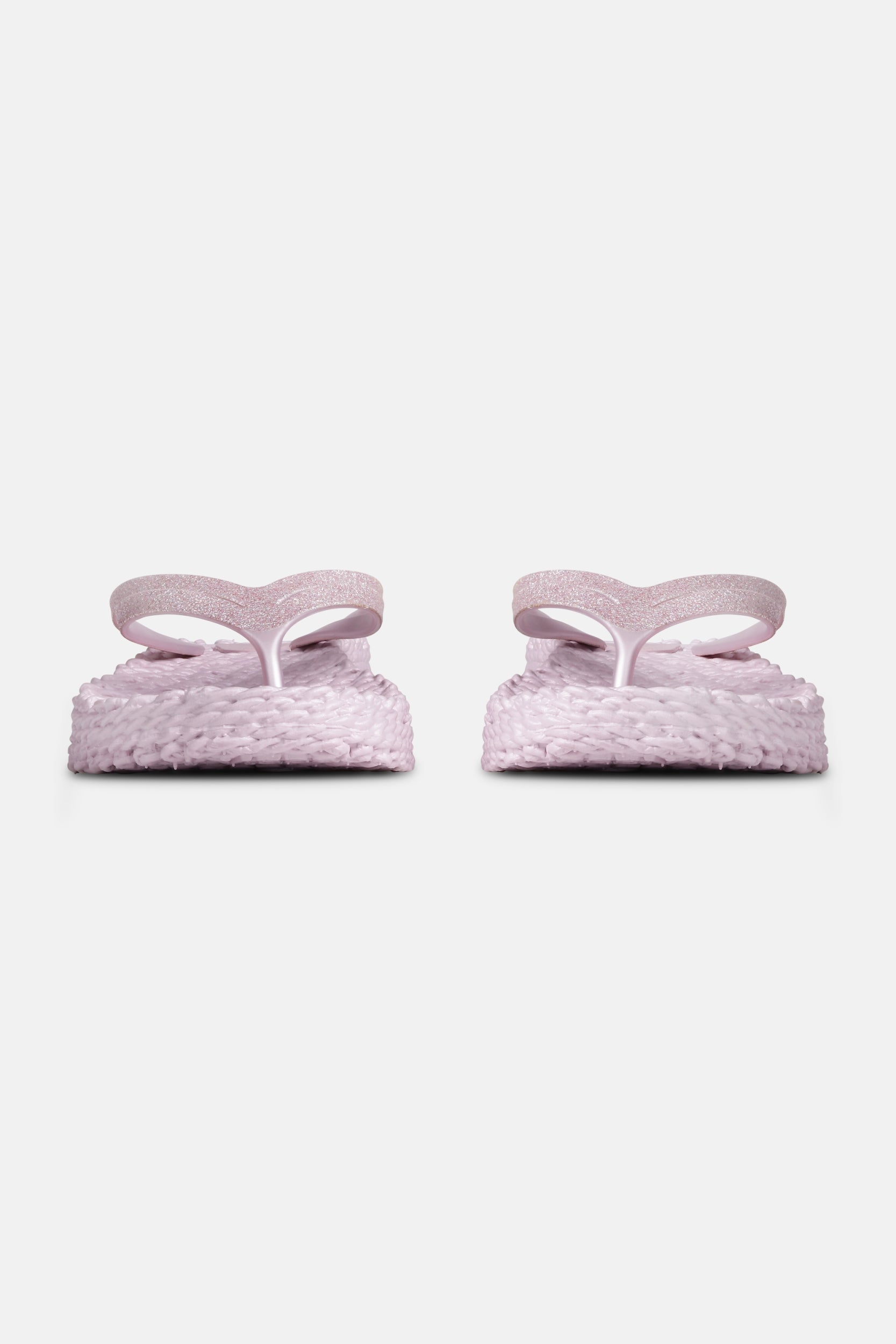 Slippers met lichte plateauzool CHEERFUL13 | Mauv Shadows | Flip Flop | Ilse Jacobsen