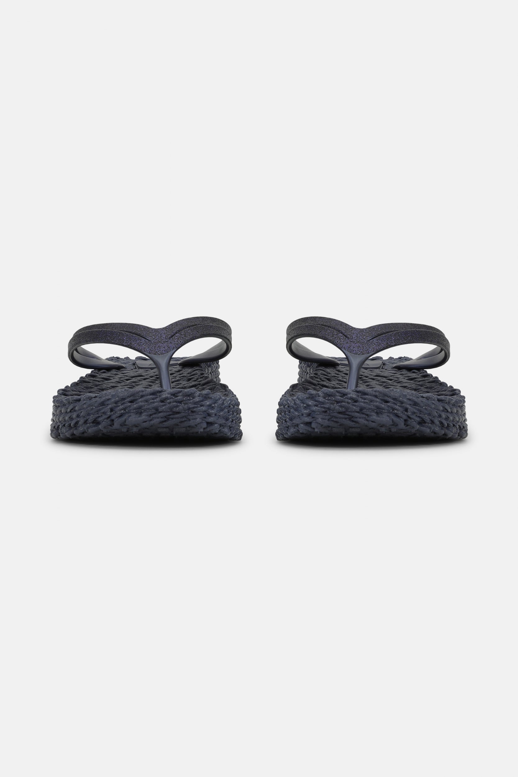 Slippers met lichte plateauzool CHEERFUL13 | Indigo | Flip Flop | Ilse Jacobsen