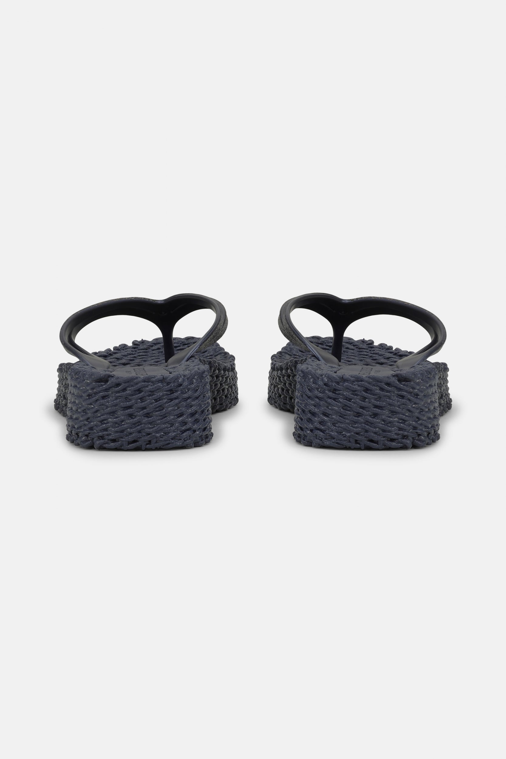 Slippers met lichte plateauzool CHEERFUL13 | Indigo | Flip Flop | Ilse Jacobsen