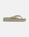 Slippers met lichte plateauzool CHEERFUL13 - 780 Platin | Platin | Flip Flop | Ilse Jacobsen