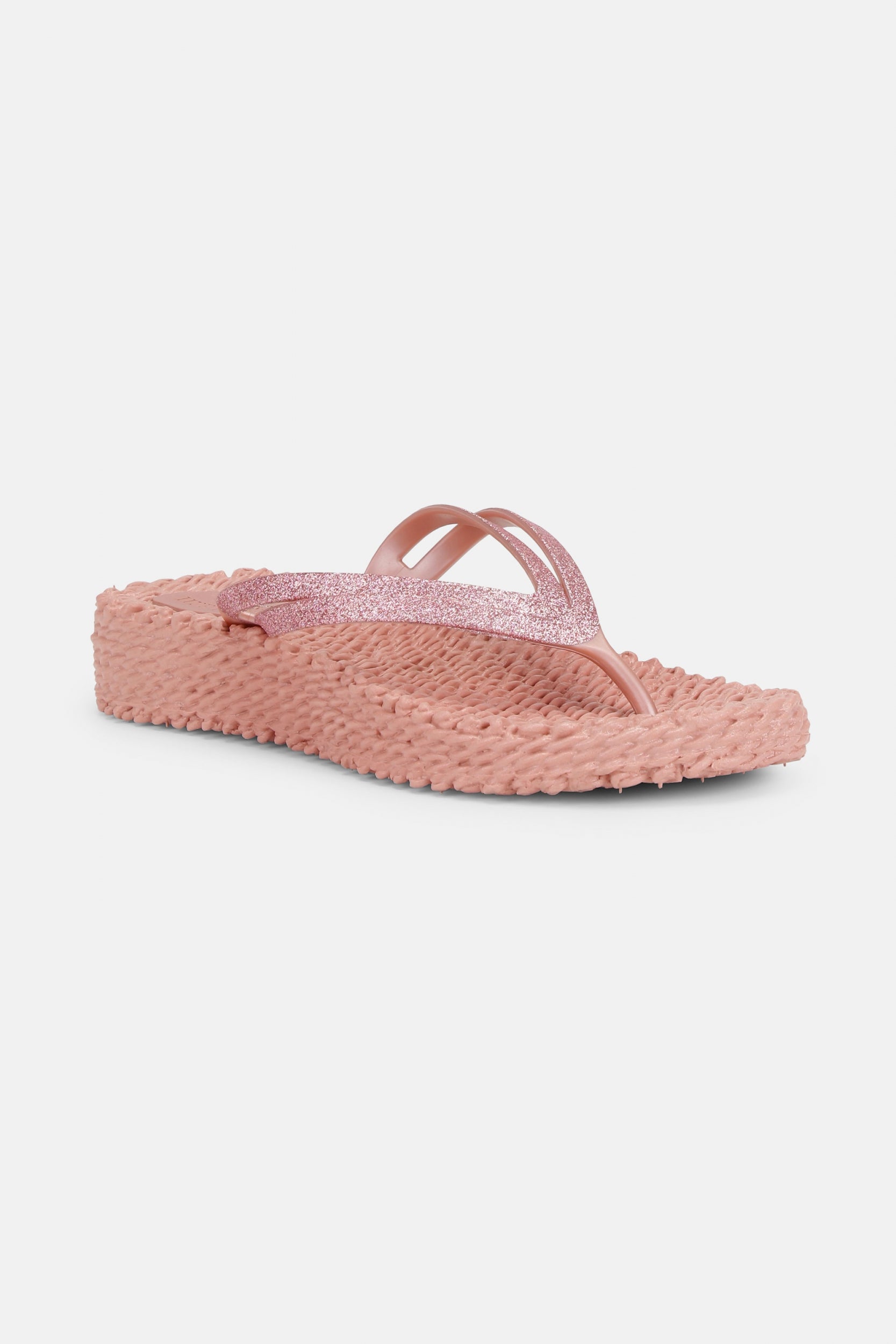 Slippers met lichte plateauzool CHEERFUL13 | Misty Rose | Flip Flop | Ilse Jacobsen