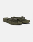 Slippers met lichte plateauzool CHEERFUL15 - 410 Army | Army | Flip Flop | Ilse Jacobsen
