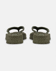 Slippers met lichte plateauzool CHEERFUL15 - 410 Army | Army | Flip Flop | Ilse Jacobsen