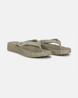 Slippers met lichte plateauzool CHEERFUL15 - 780 Platin | Platin | Flip Flop | Ilse Jacobsen