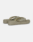 Slippers met lichte plateauzool CHEERFUL15 - 780 Platin | Platin | Flip Flop | Ilse Jacobsen