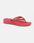 Slippers met lichte plateauzool CHEERFUL15 - 890 Raspberry | Raspberry | Flip Flop | Ilse Jacobsen