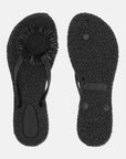 Slipper CHEERFUL16F | Black | Flip Flop | Ilse Jacobsen