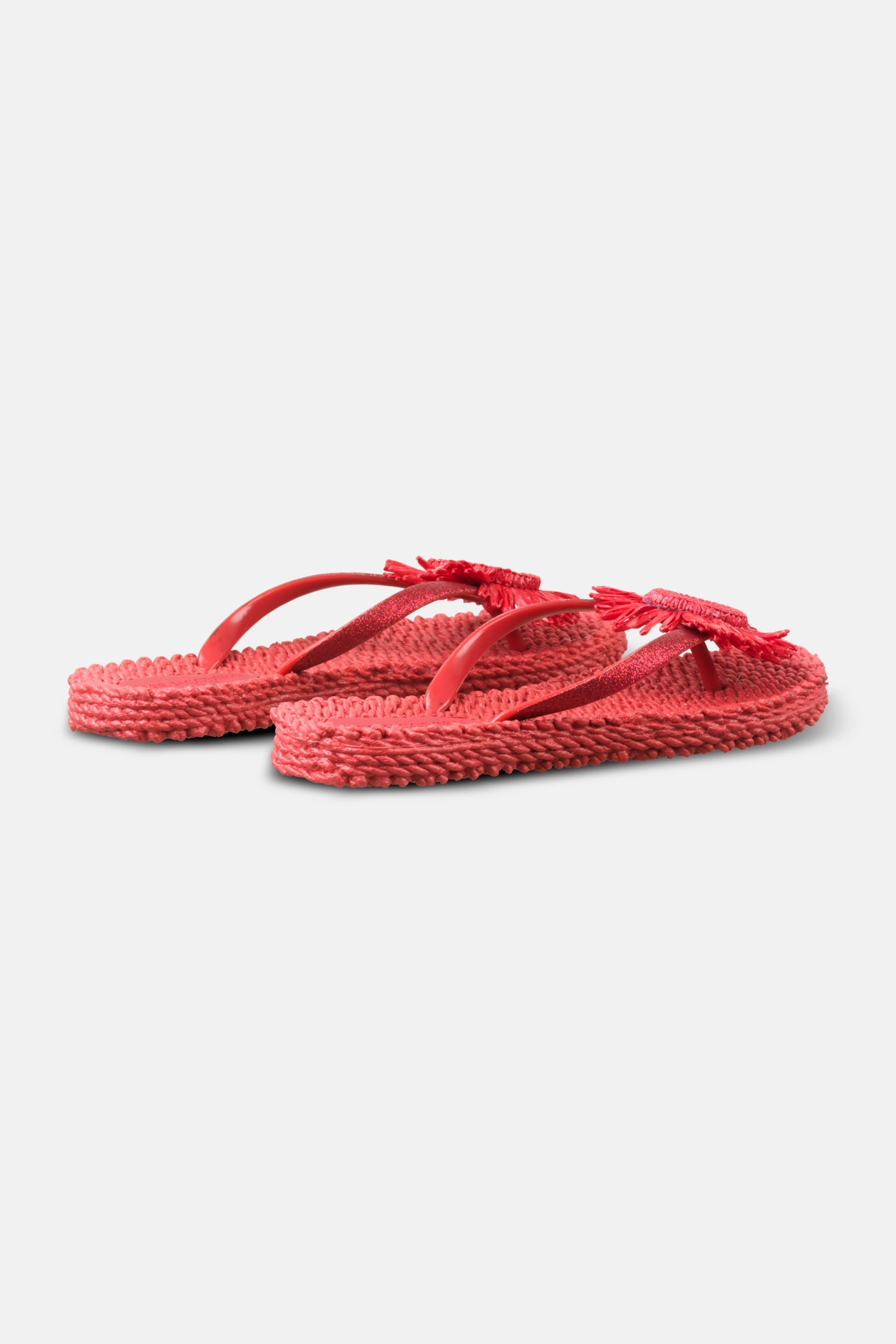 Slipper met bloem CHEERFUL16F | Baked Apple | Flip Flop | Ilse Jacobsen