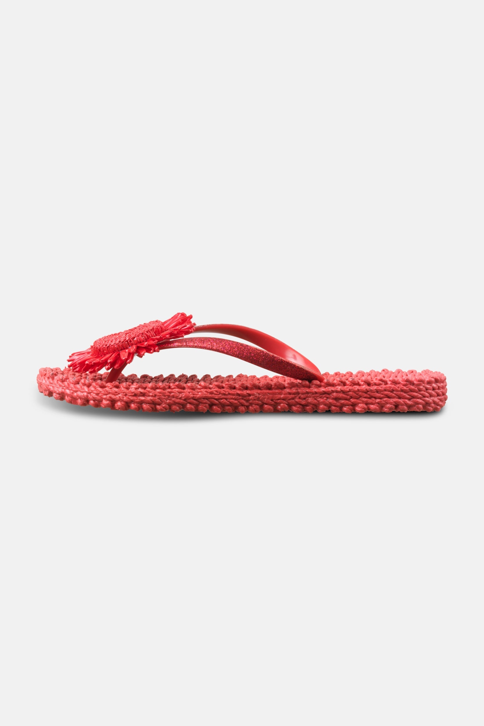 Slipper met bloem CHEERFUL16F | Baked Apple | Flip Flop | Ilse Jacobsen
