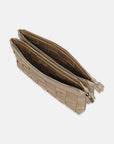 Gevlochten Crossbody CHIP02 | Greige | Bag | Ilse Jacobsen