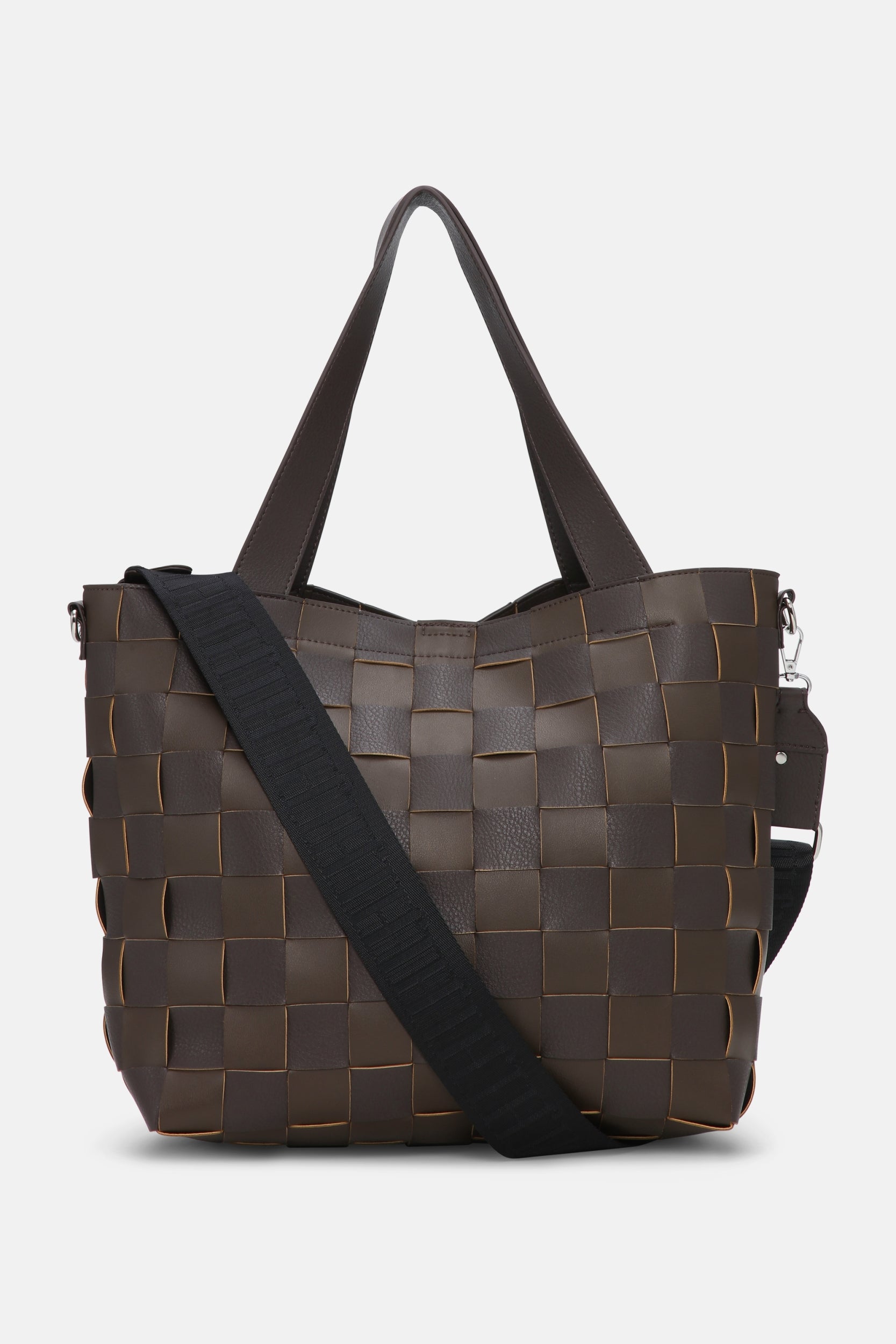 Grote Crossbody Tas CHIP11 | Chocolate Brown | Bag | Ilse Jacobsen