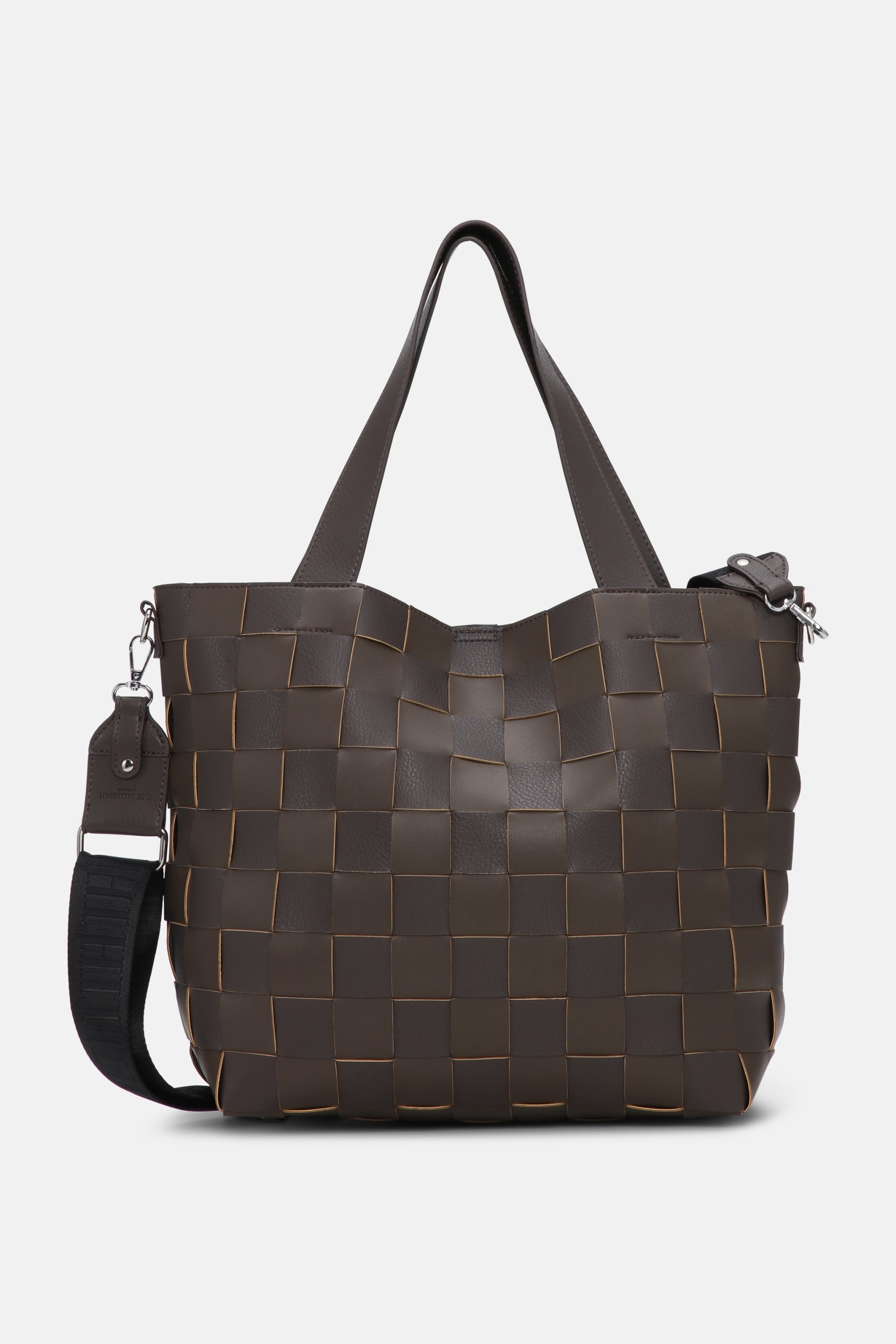 Grote Crossbody Tas CHIP11 | Chocolate Brown | Bag | Ilse Jacobsen
