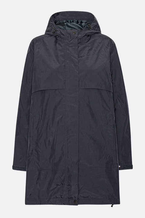 Korte Regenjas CITYRAIN03 | Dark Indigo | Raincoat | Ilse Jacobsen