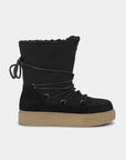 Warme Lage Winterlaars COLDY02 - 1158 Black Natural | Black Natural | Boots | Ilse Jacobsen