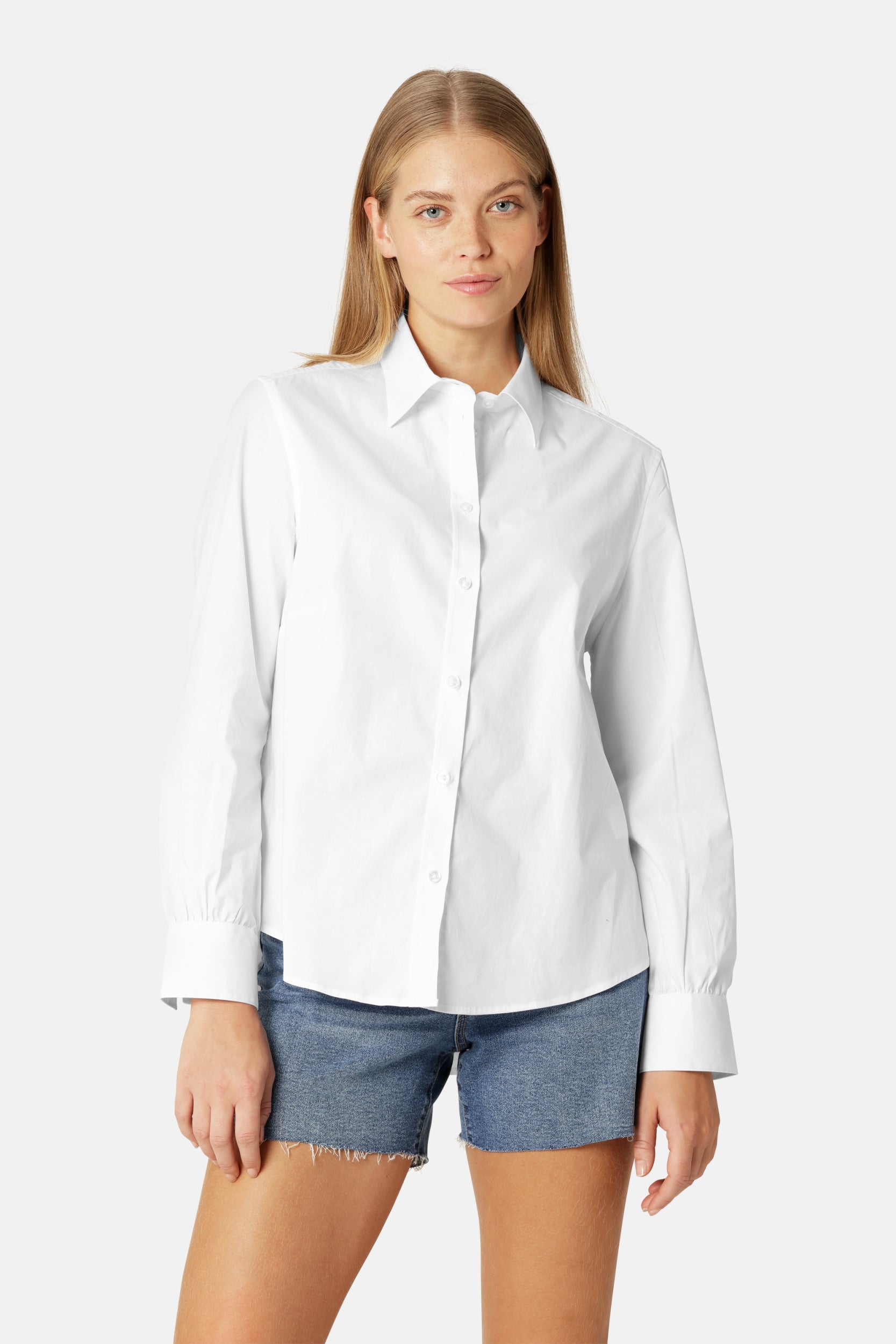 Klassieke Blouse CRISSAPA01 | White | Shirt | Ilse Jacobsen