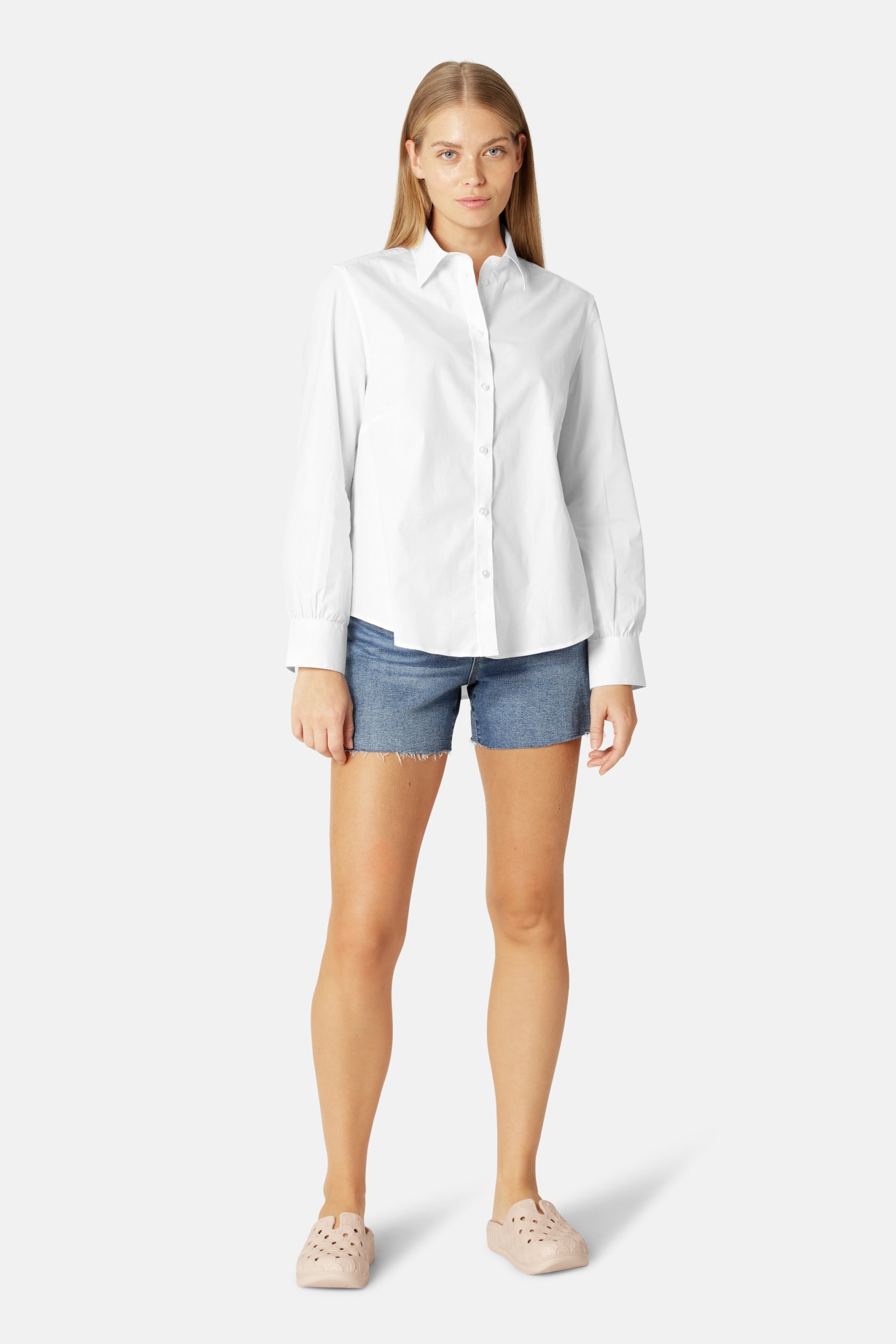 Klassieke Blouse CRISSAPA01 | White | Shirt | Ilse Jacobsen