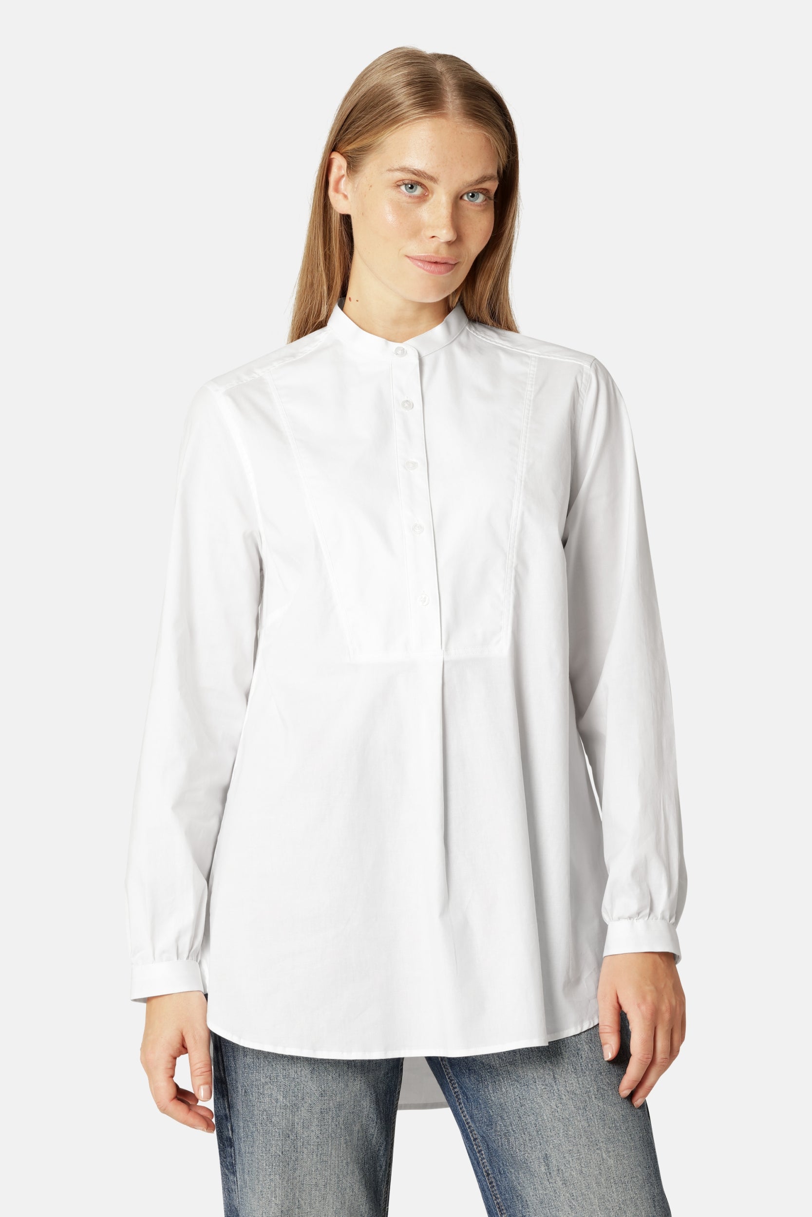Bohemian Blouse CRISSAPA02 | White | Shirt | Ilse Jacobsen