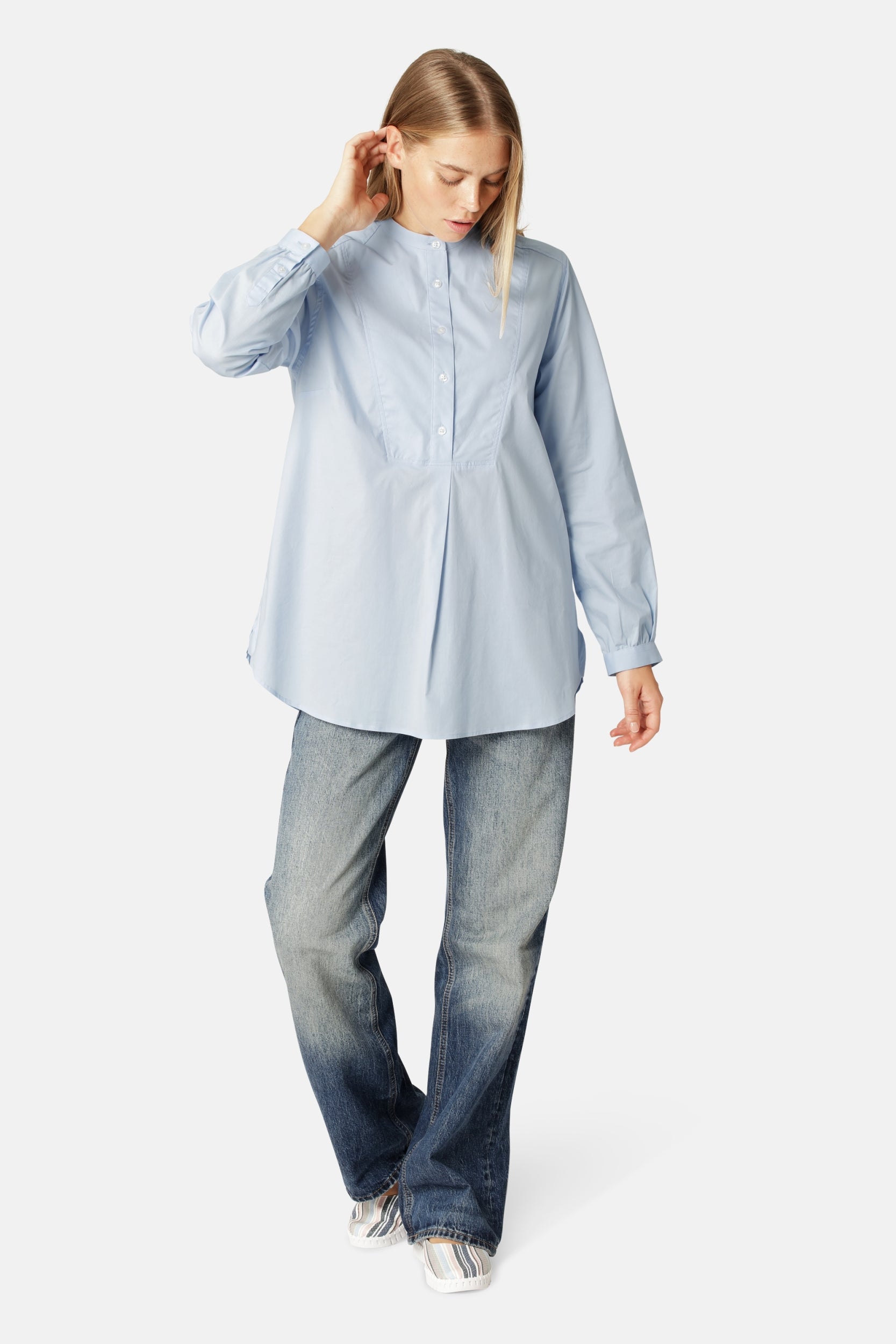 Bohemian Blouse CRISSAPA02 | Heather | Shirt | Ilse Jacobsen