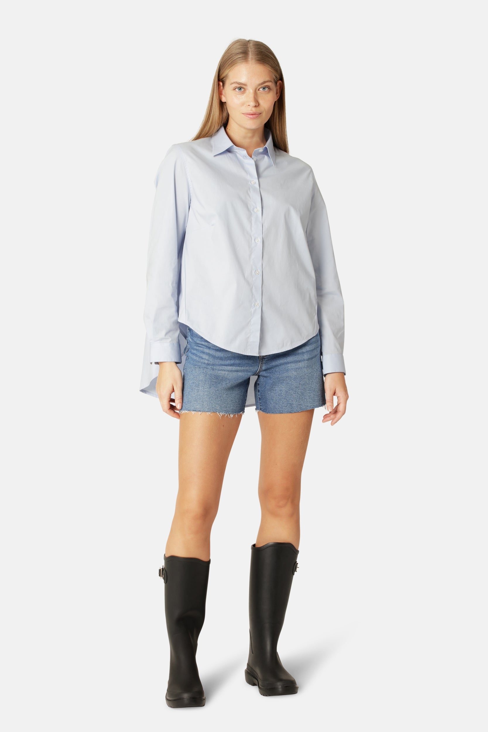 Klassiek Flowy Blouse CRISSAPA03 | Heather | Shirt | Ilse Jacobsen