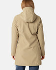Softshell Regenjas DAYBREAK01B | Greige | Coat | Ilse Jacobsen