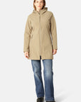 Softshell Regenjas DAYBREAK01B | Greige | Coat | Ilse Jacobsen