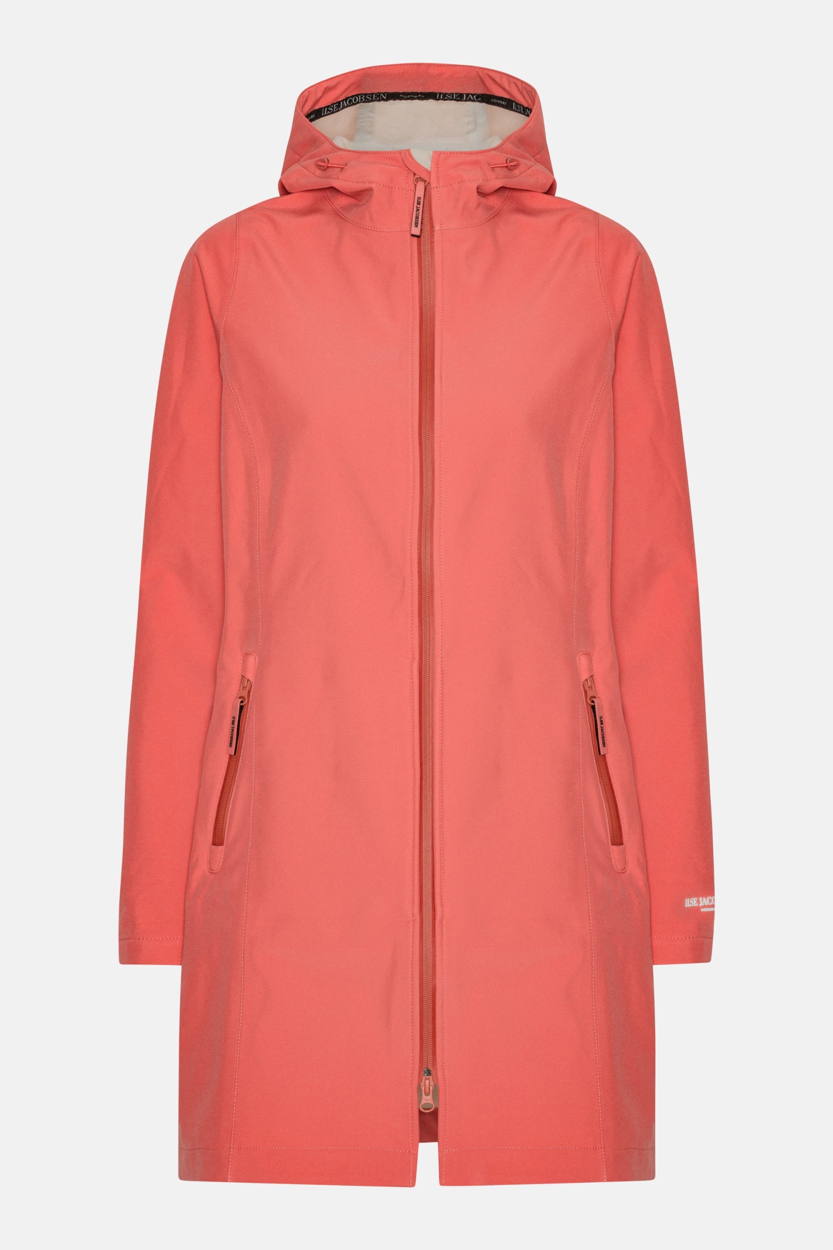 Softshell Regenjas DAYBREAK01B | Spiced Coral | Coat | Ilse Jacobsen