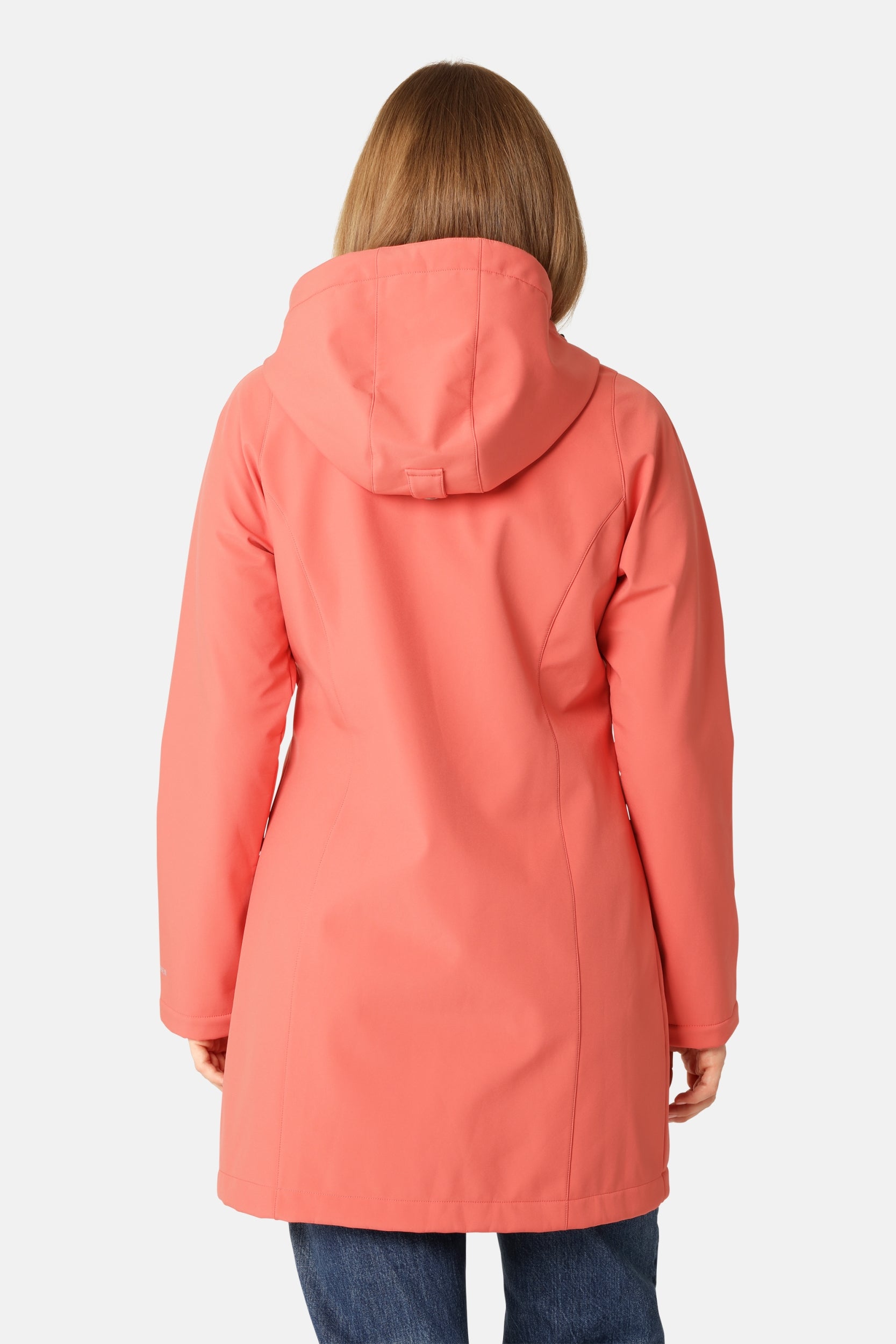 Softshell Regenjas DAYBREAK01B | Spiced Coral | Coat | Ilse Jacobsen