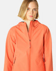 Softshell Regenjas DAYBREAK02 - 349 Hot Orange | Hot Orange | Raincoat | Ilse Jacobsen