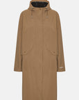 Lange Softshell Regenjas DAYBREAK03 | Mocca | Raincoat | Ilse Jacobsen