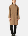 Lange Softshell Regenjas DAYBREAK03 | Mocca | Raincoat | Ilse Jacobsen