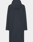 Lange Softshell Regenjas DAYBREAK03 - 660 Dark Indigo | Dark Indigo | Raincoat | Ilse Jacobsen