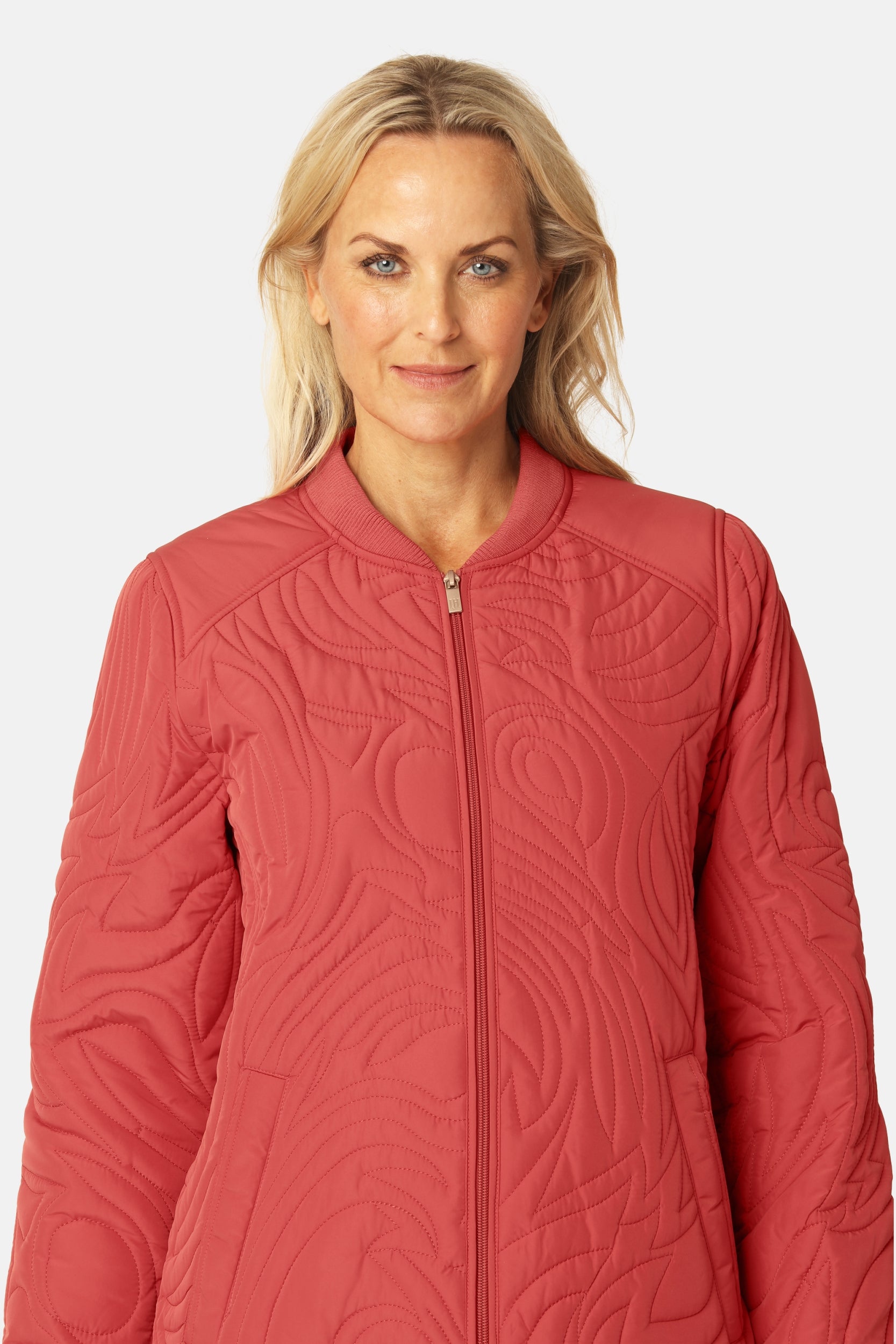 Kort Gewatteerd Jack met Ribboord DUNE02 | Baked Apple | Jacket | Ilse Jacobsen