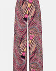 Flare Broek Lange jurk Elisa07Shell - 908 Rosy Pink | Rosy Pink | Rosy Pink | Trouser | Ilse Jacobsen