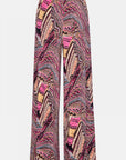 Flare Broek Lange jurk Elisa07Shell - 908 Rosy Pink | Rosy Pink | Rosy Pink | Trouser | Ilse Jacobsen