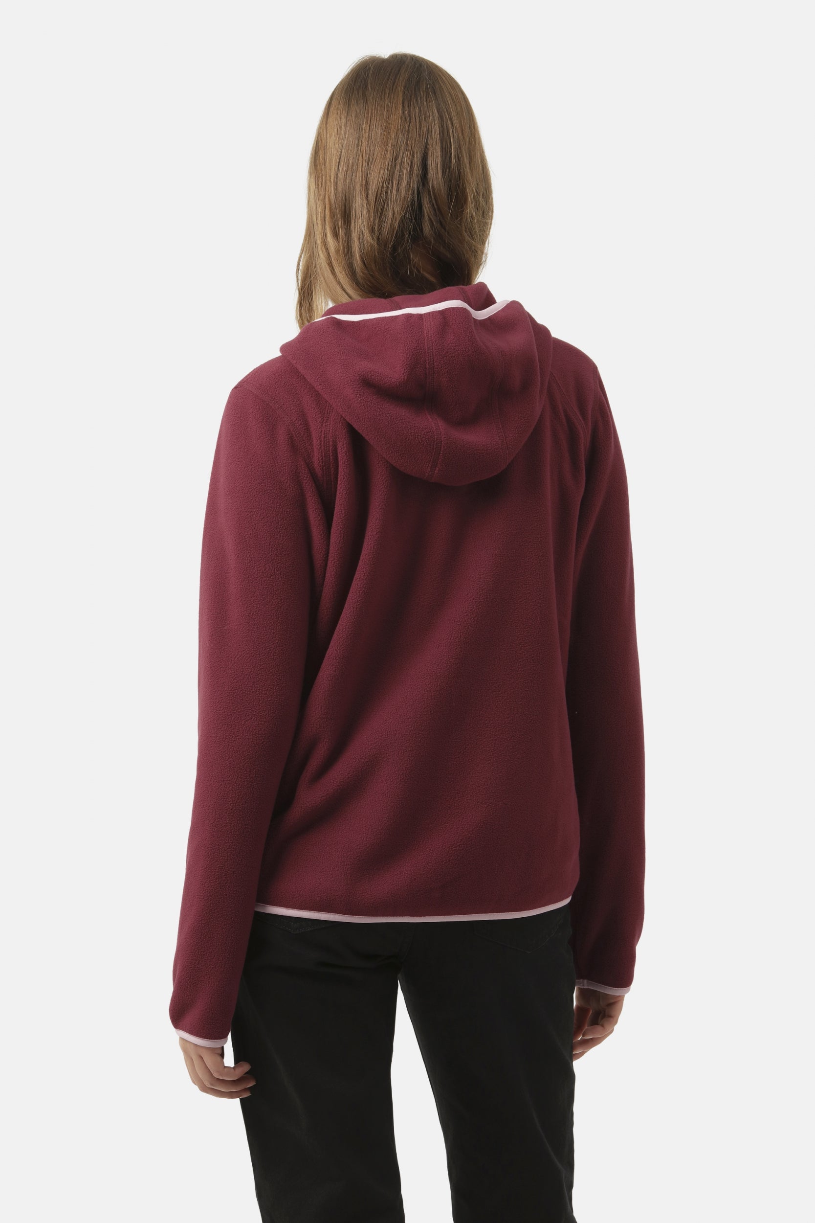 Fleece Vest FLEECEWIND03 | Maroon Banner | Jacket | Ilse Jacobsen
