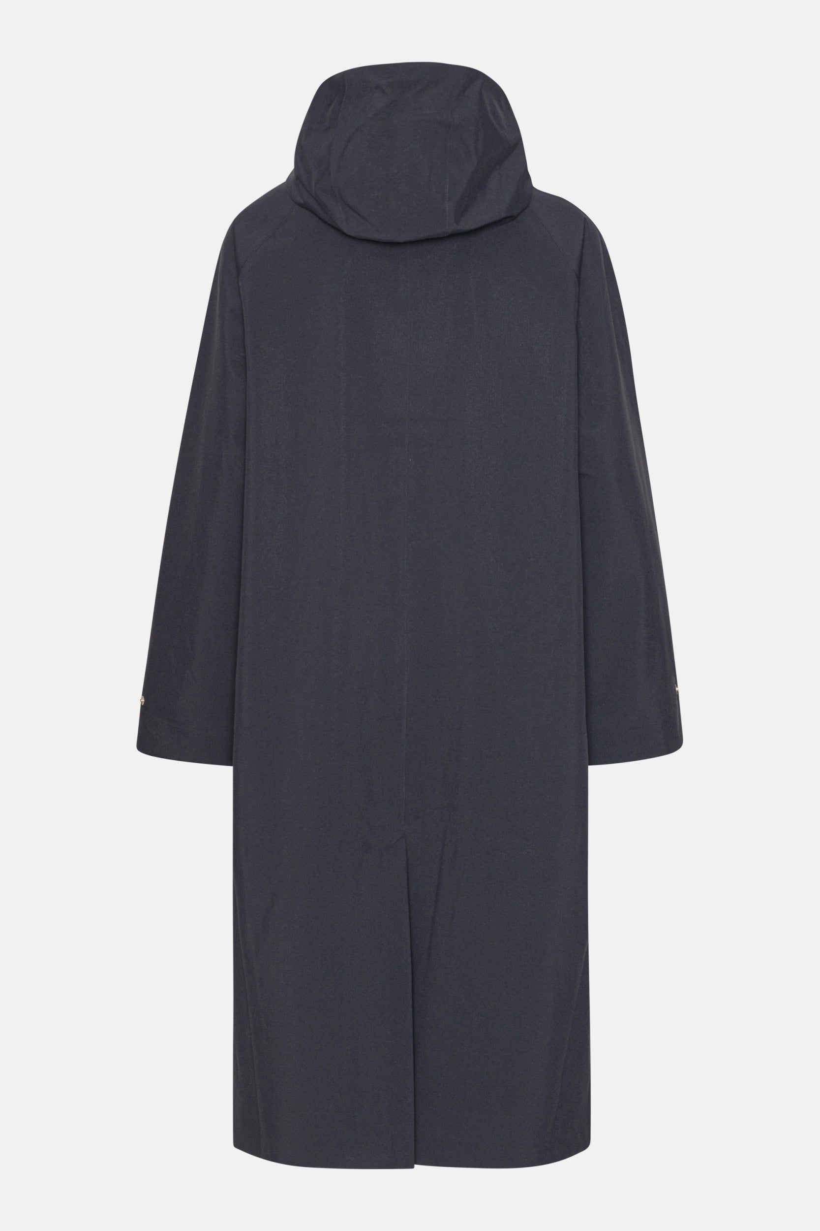 Lange Regenjas GENTLERAIN01 | Dark Indigo | Raincoat | Ilse Jacobsen