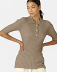 Polo GWEN4065 -132 Bleached Sand | Bleached Sand | Bleached Sand | Polo | Ilse Jacobsen