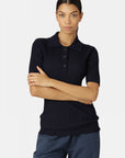 Polo GWEN4065 - 660 Dark Indigo | Dark indigo | Dark Indigo | Polo | Ilse Jacobsen