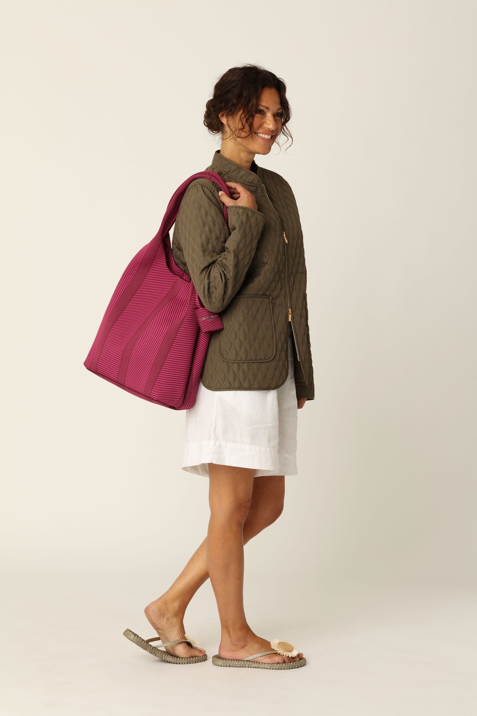 Gebreide Tas KNITTY01 | Opera Mauve Magenta Haze | Bag | Ilse Jacobsen