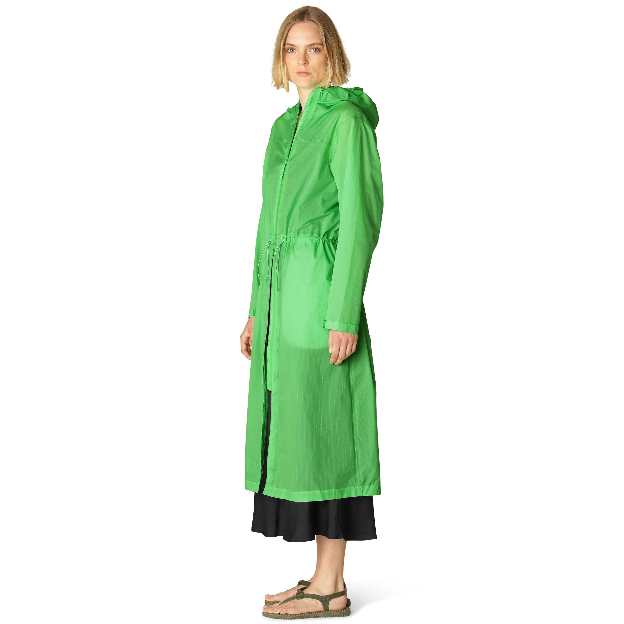 Parka Regenjas LIGHTRAIN04 | Bright Green | Parka | Ilse Jacobsen