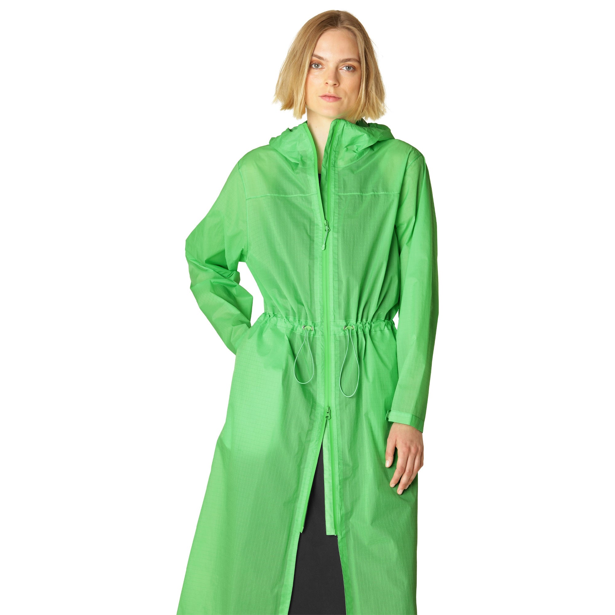 Parka Regenjas LIGHTRAIN04 | Bright Green | Parka | Ilse Jacobsen