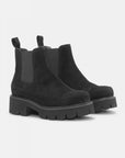 Suède Chelsea Enkellaarzen MILEY6010 - Black 001 | Black | Boots | Ilse Jacobsen